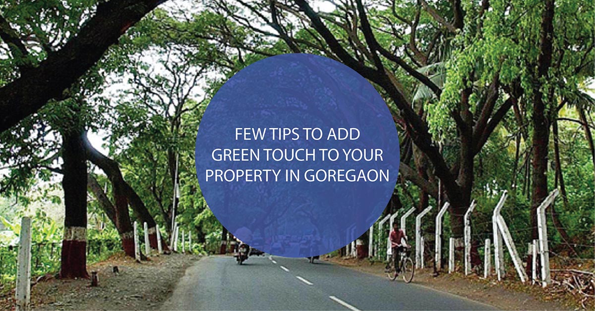 Tips to Add Green Touch to Your Property in Goregaon